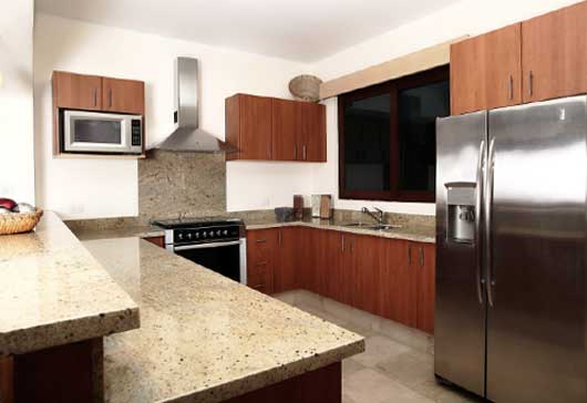 Kitchen in a 3 Bedroom Cascadas de Pedregal CondoB